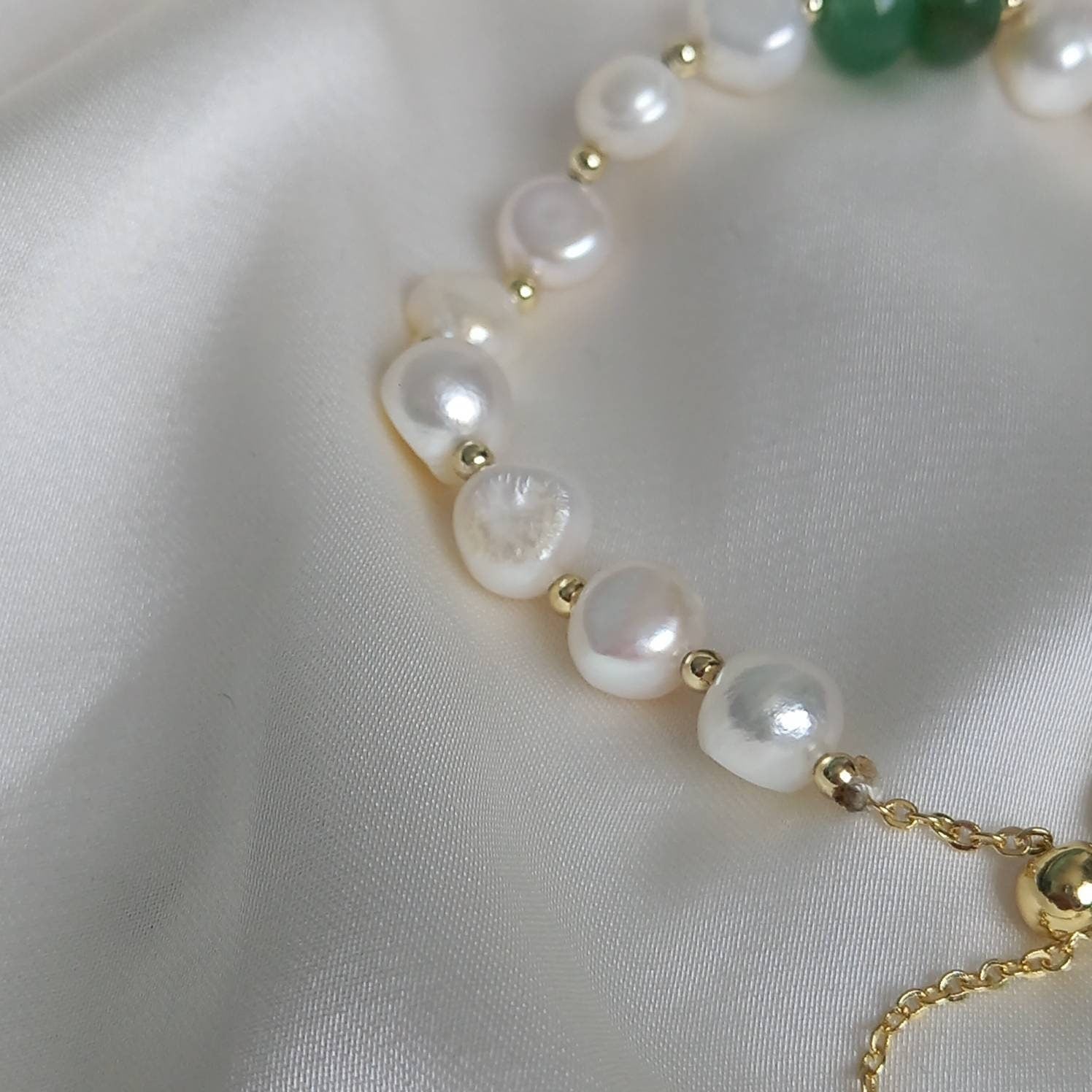 Faux Pearl Bracelet