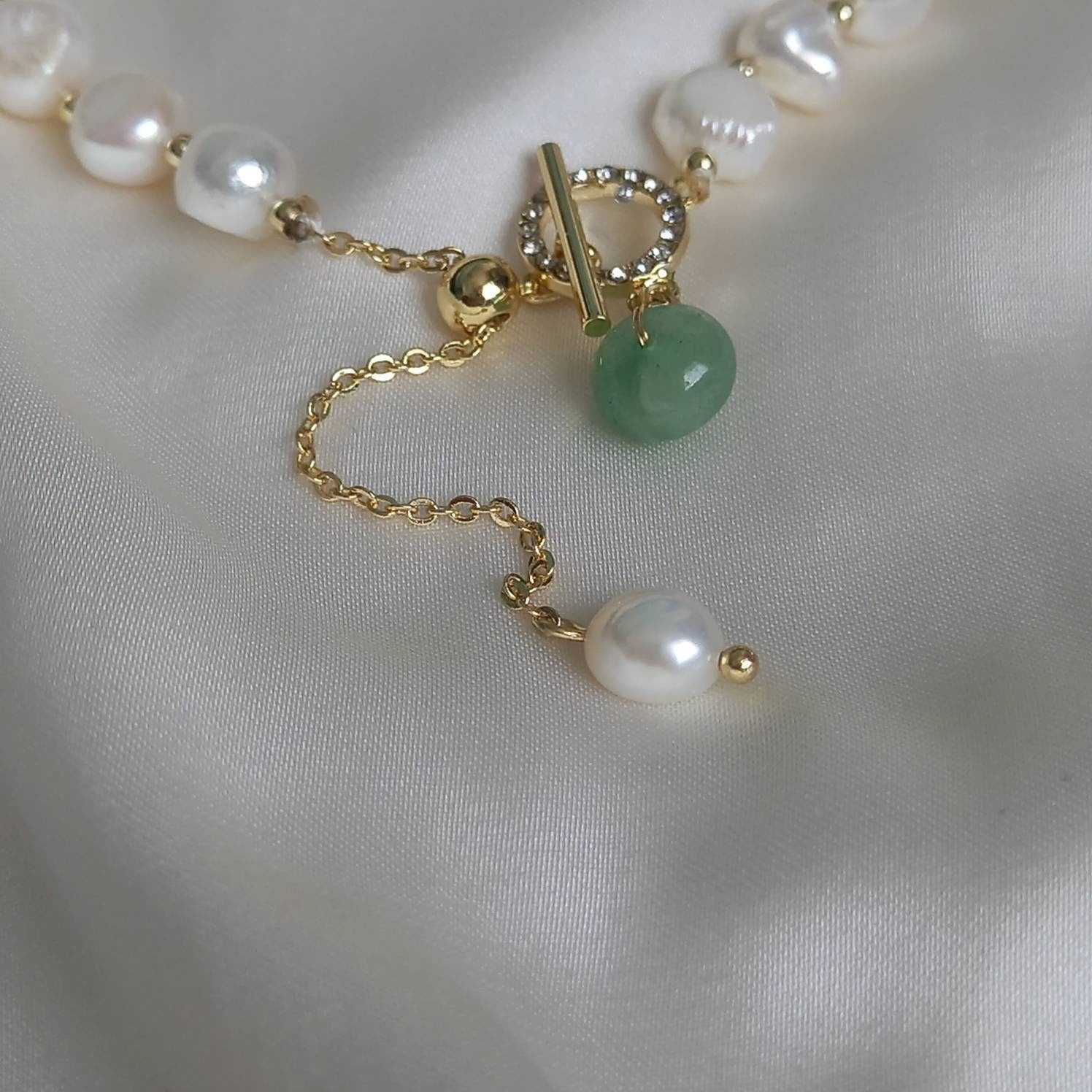 Faux Pearl Bracelet