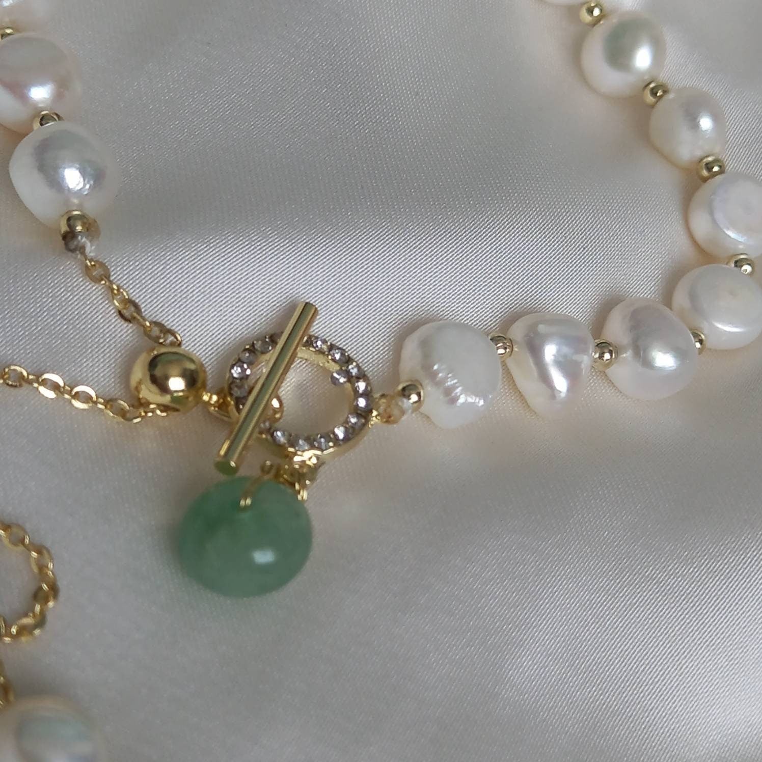 Faux Pearl Bracelet