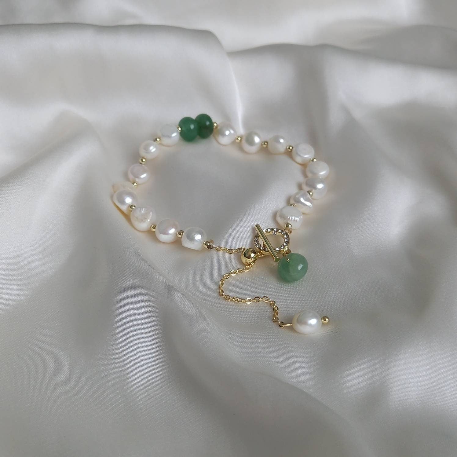 Faux Pearl Bracelet