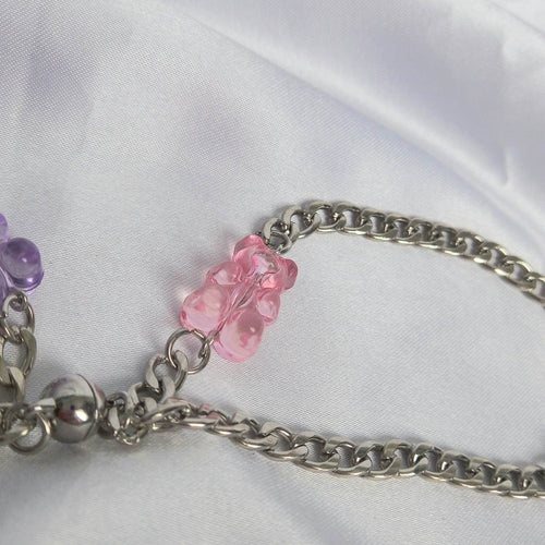 2 Piece Magnetic Gummy Bear Friendship Bracelet