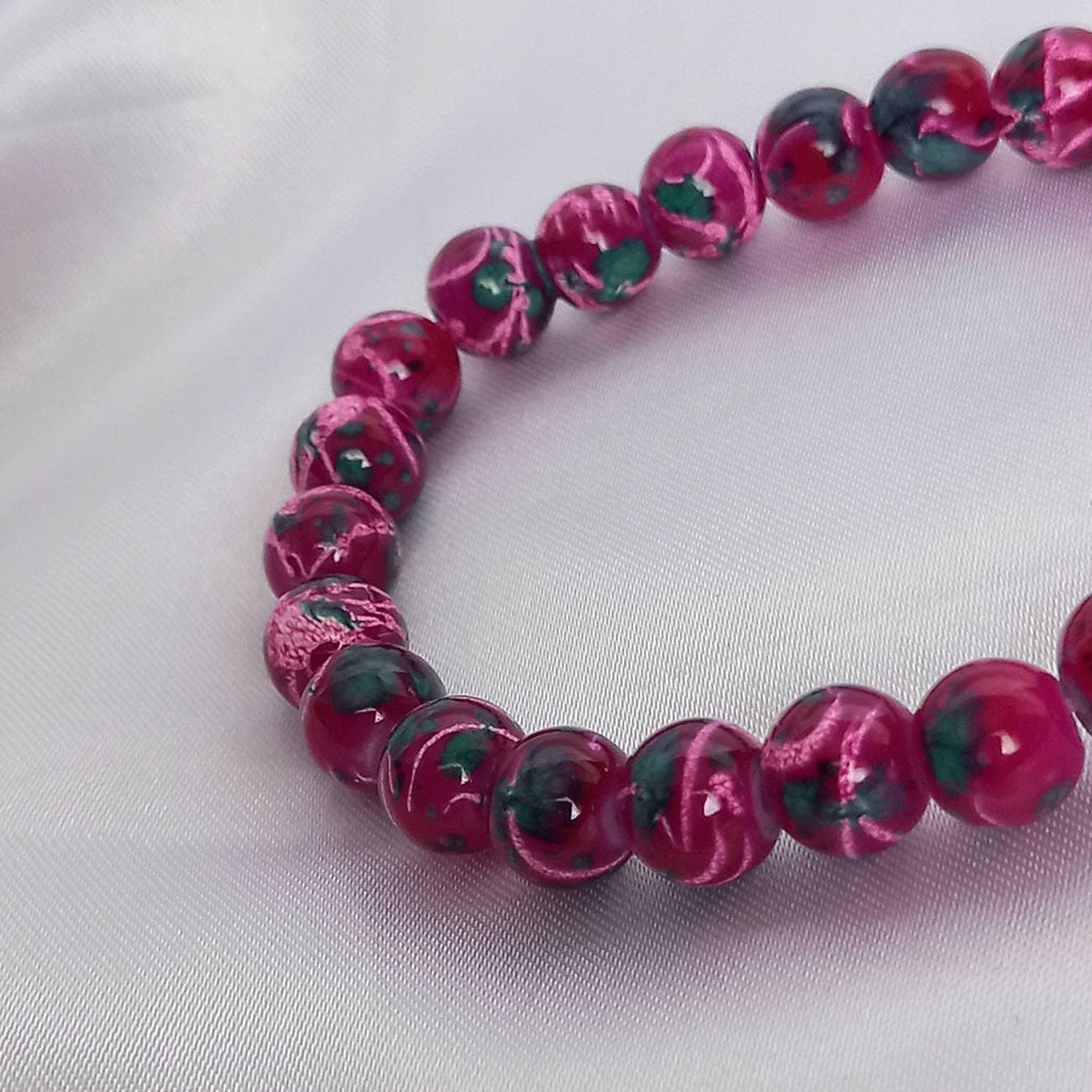 Purple Bead Bracelets