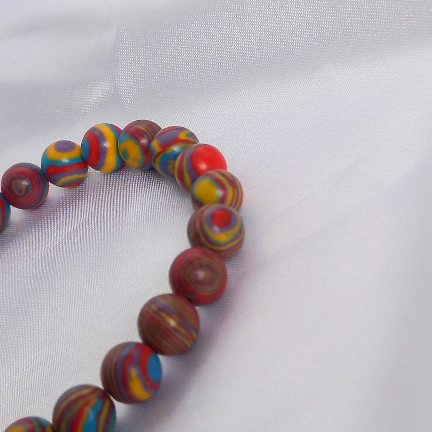 Rainbow Bead Bracelets