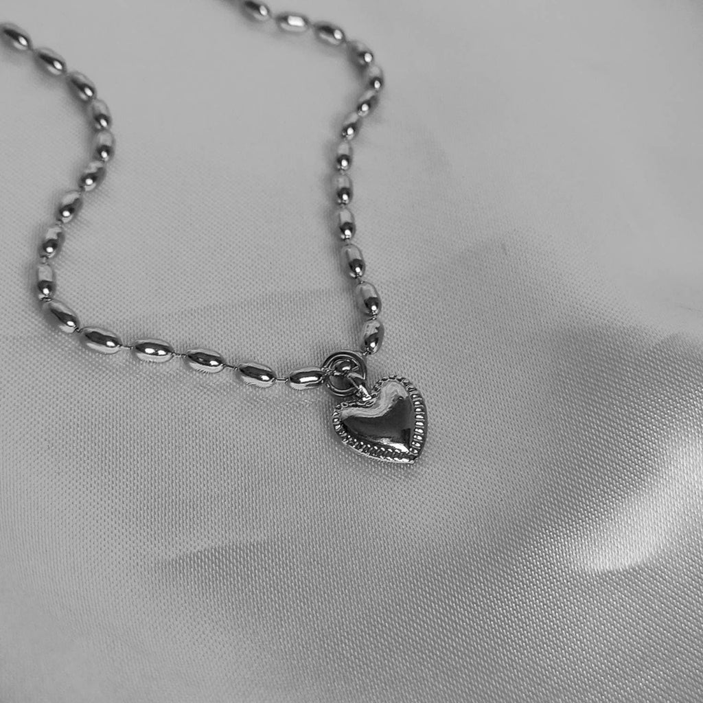 Silver Heart Bracelet