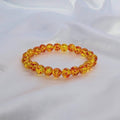 Orange Bead Bracelets