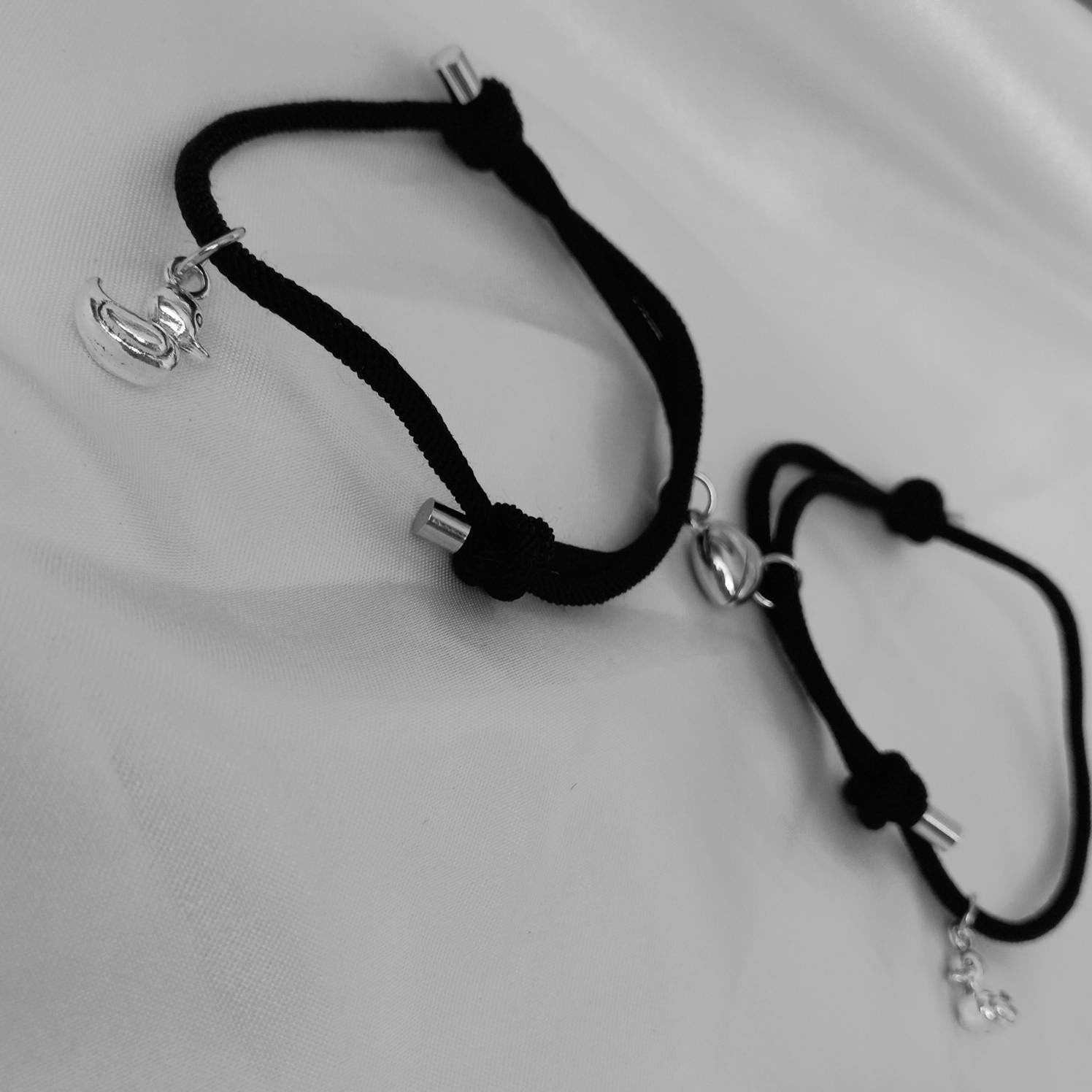 2 Magnetic Matching Duck Friendship Bracelets