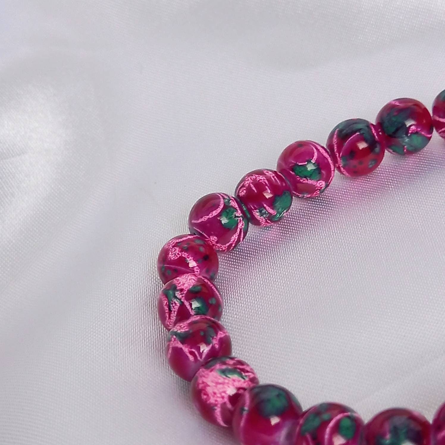 Purple Bead Bracelets