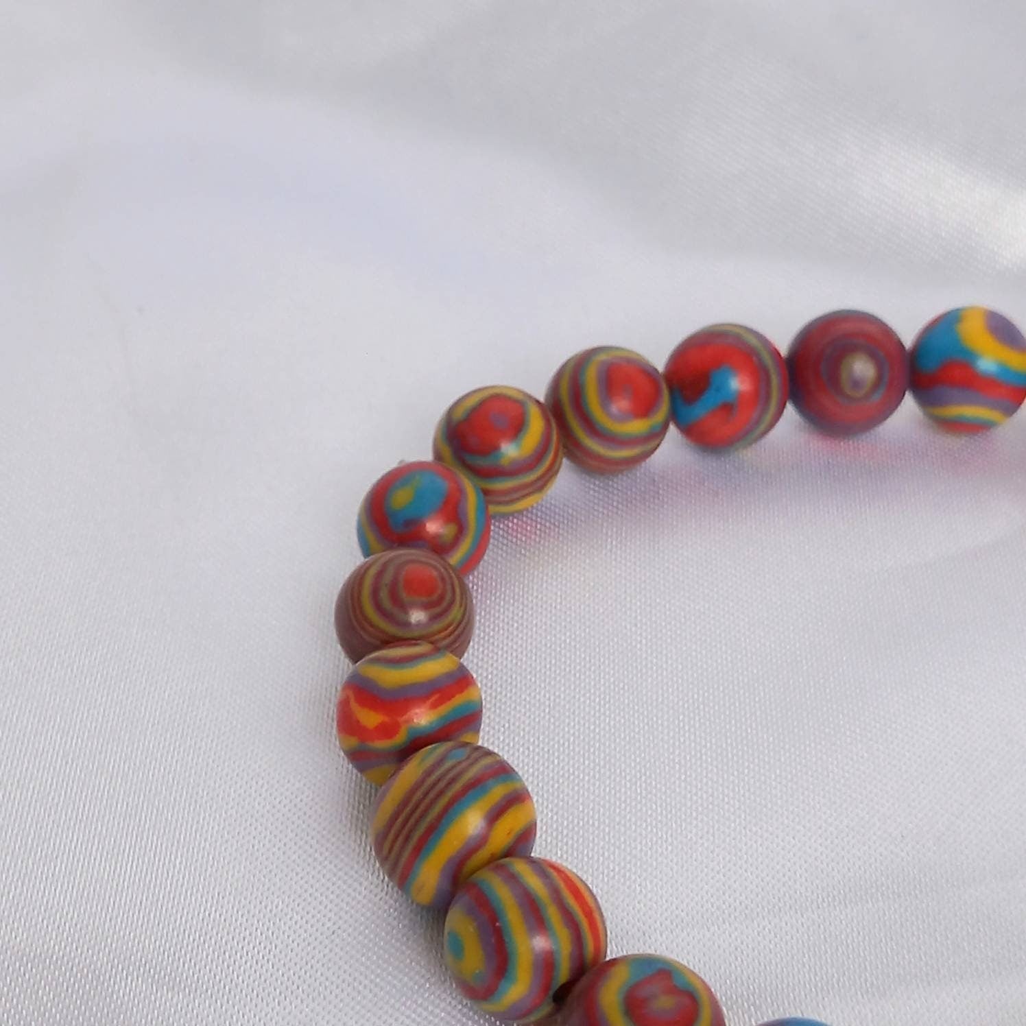 Rainbow Bead Bracelets