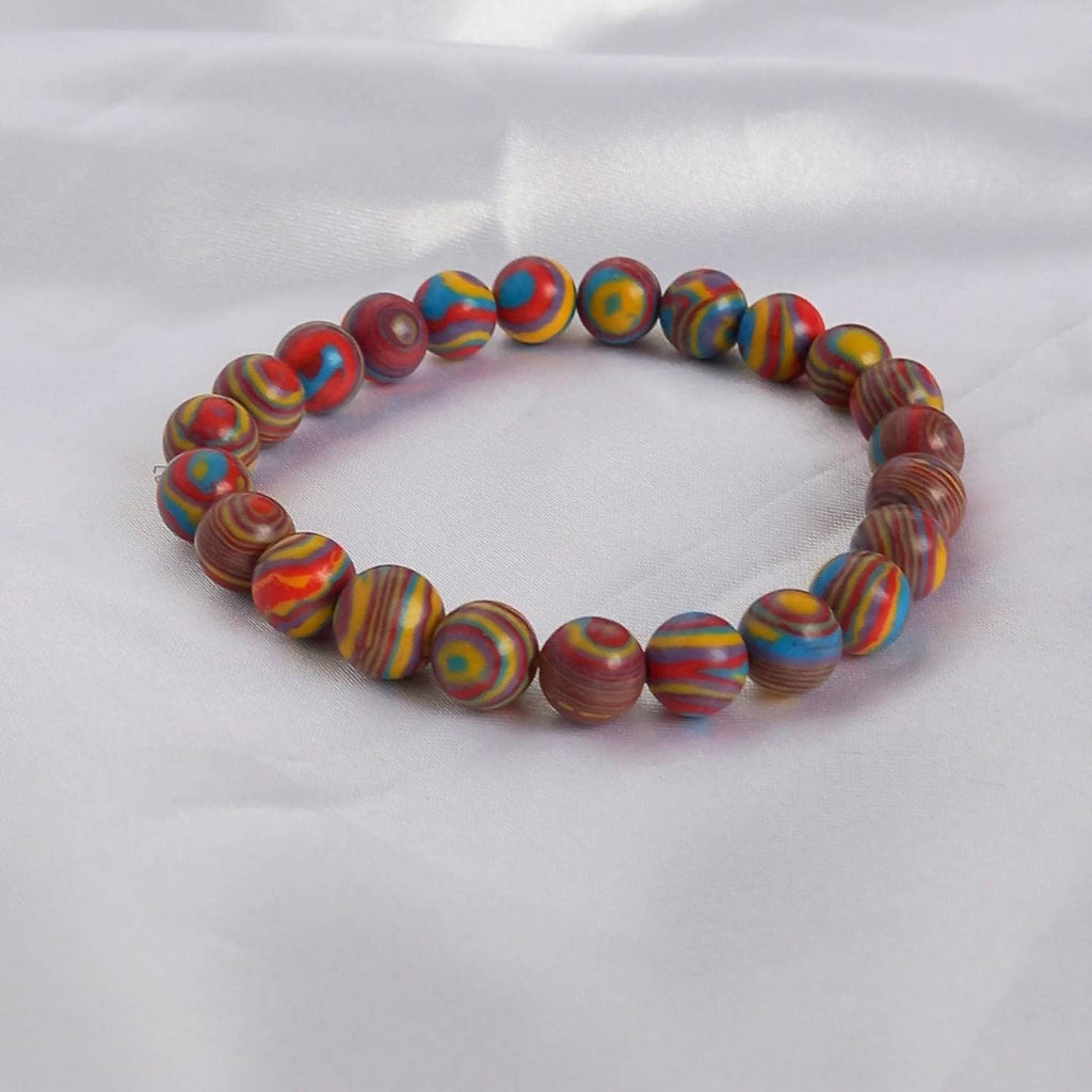 Rainbow Bead Bracelets