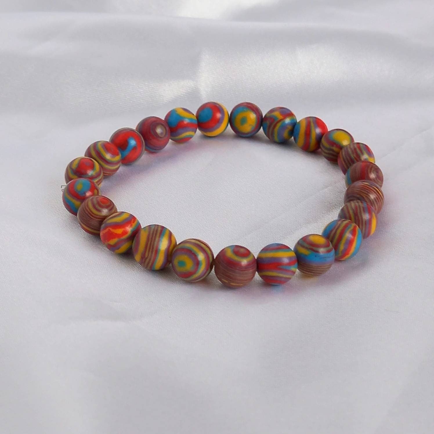 Rainbow Bead Bracelets