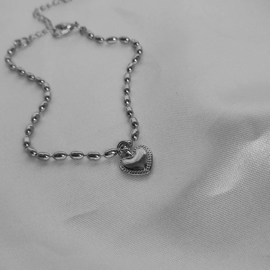 Silver Heart Bracelet