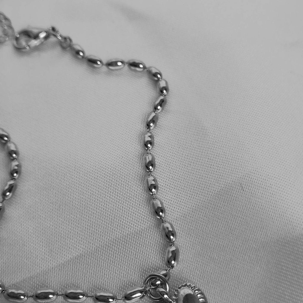 Silver Heart Bracelet