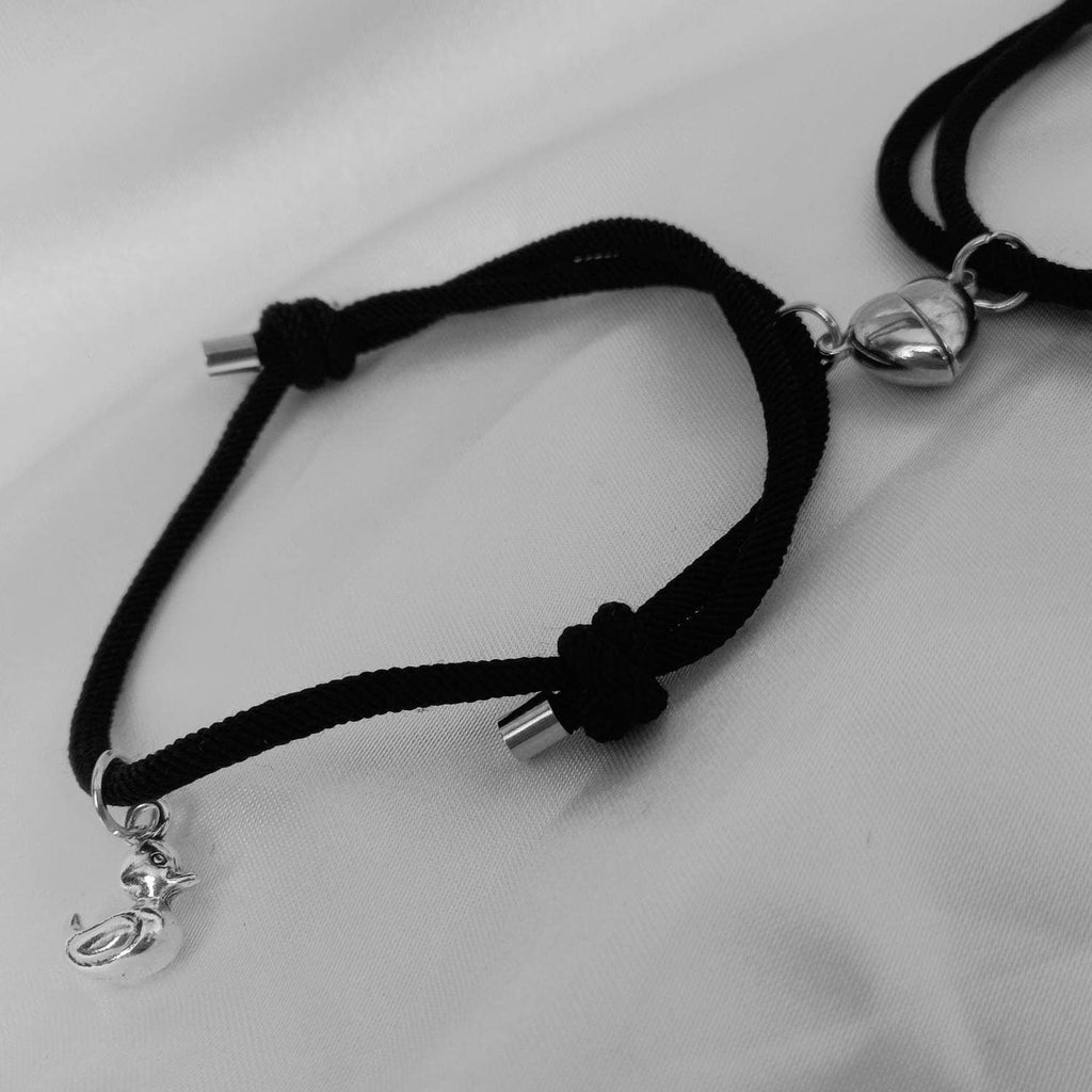 2 Magnetic Matching Duck Friendship Bracelets