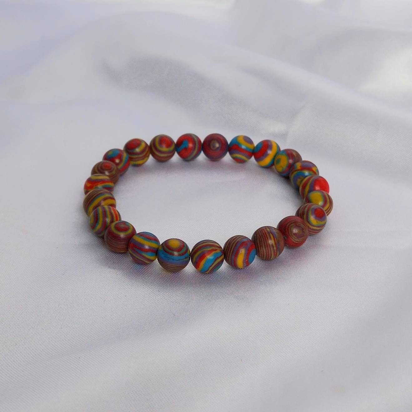 Rainbow Bead Bracelets